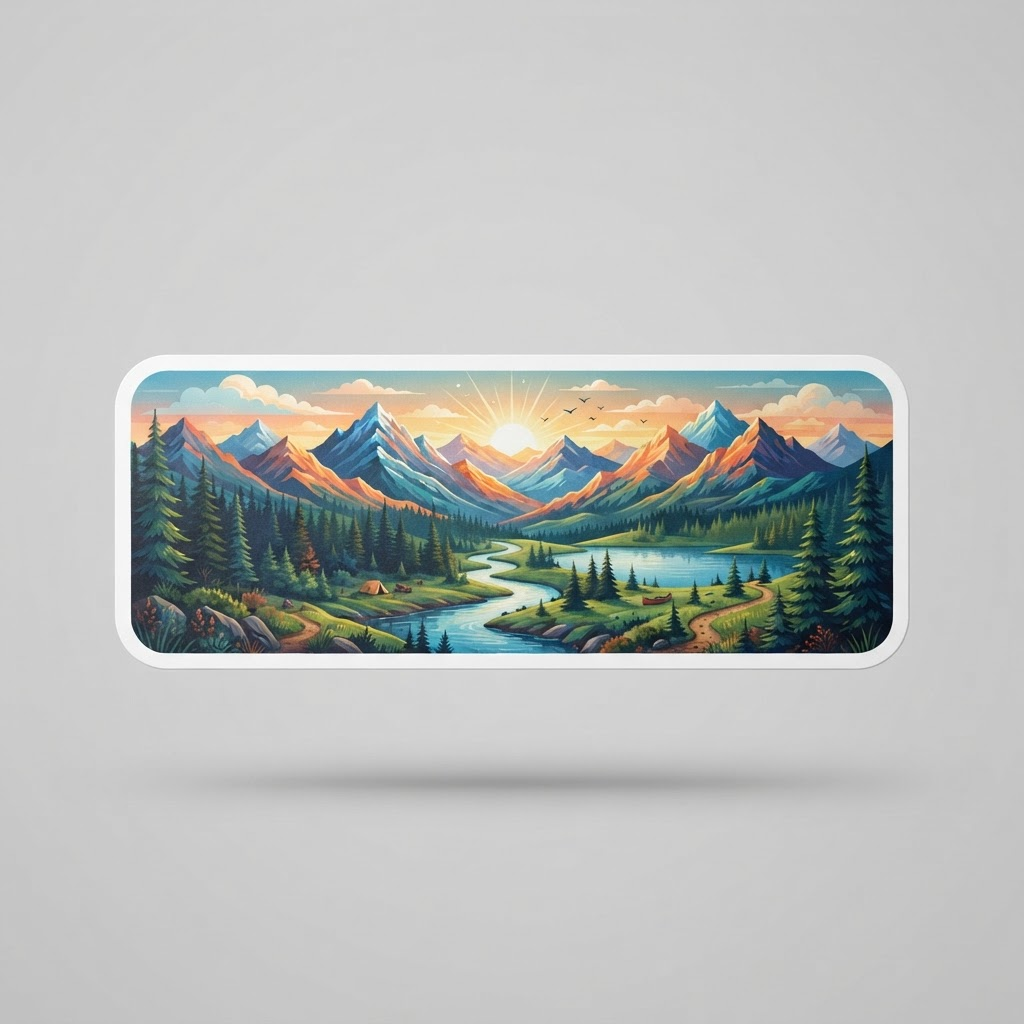 Rectangle & Bumper Stickers